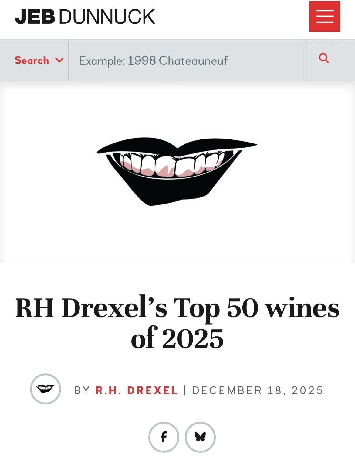 Feeling extra grateful to be included on this year-end list alongside such great company. Huge thanks to R.H. Drexel for the shoutout of our 2024 carbonic. (red wine). We highly recommend checking out some of their other articles on the site, always 