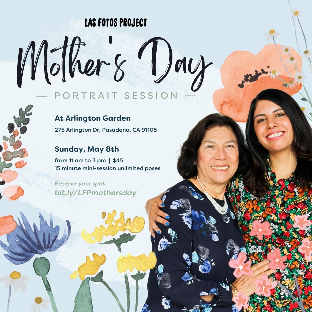 We are excited to partner with @arlingtonpasadena to host a special Mother&rsquo;s Day Portrait Session. Bring your mothers and motherly figures to have your portraits taken by one of our CEO students in the beautiful climate-appropriate public garde