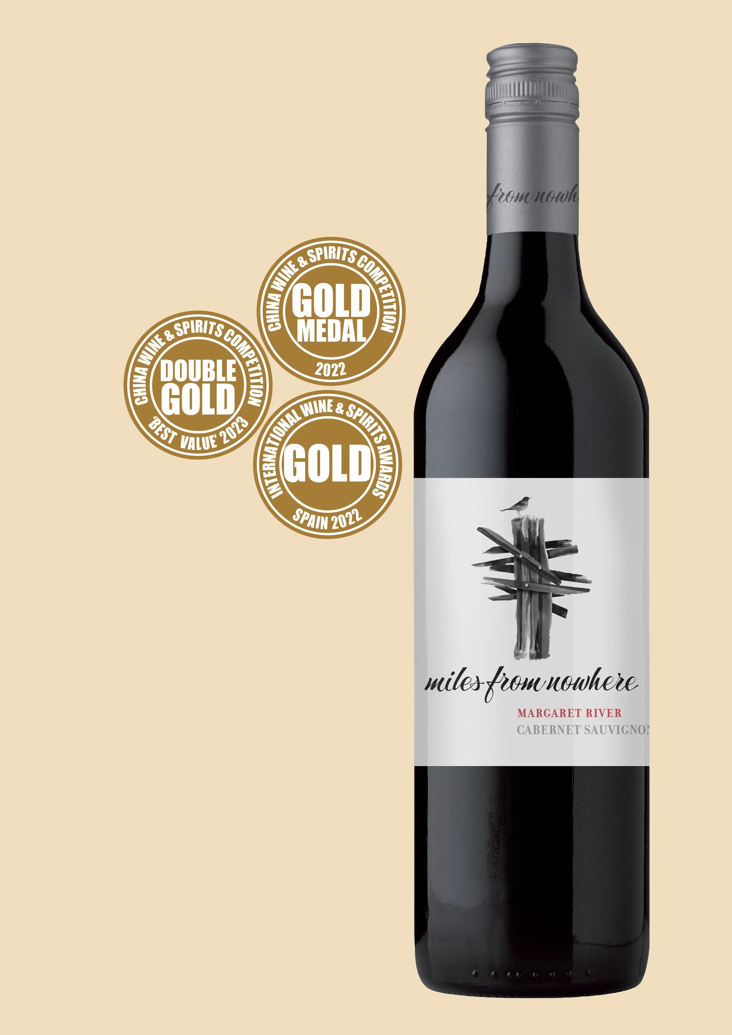 Miles From Nowhere - Cabernet Sauvignon 2020 - Margaret River Wine by Tate Wine