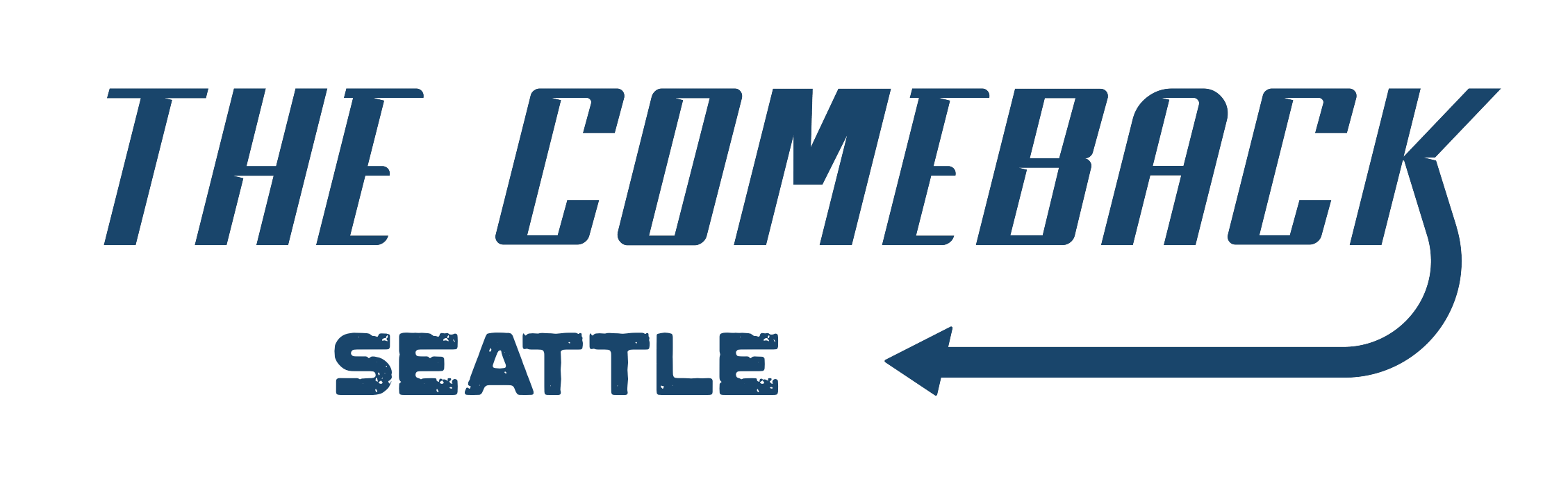 The Comeback Seattle Blue Transparent .png