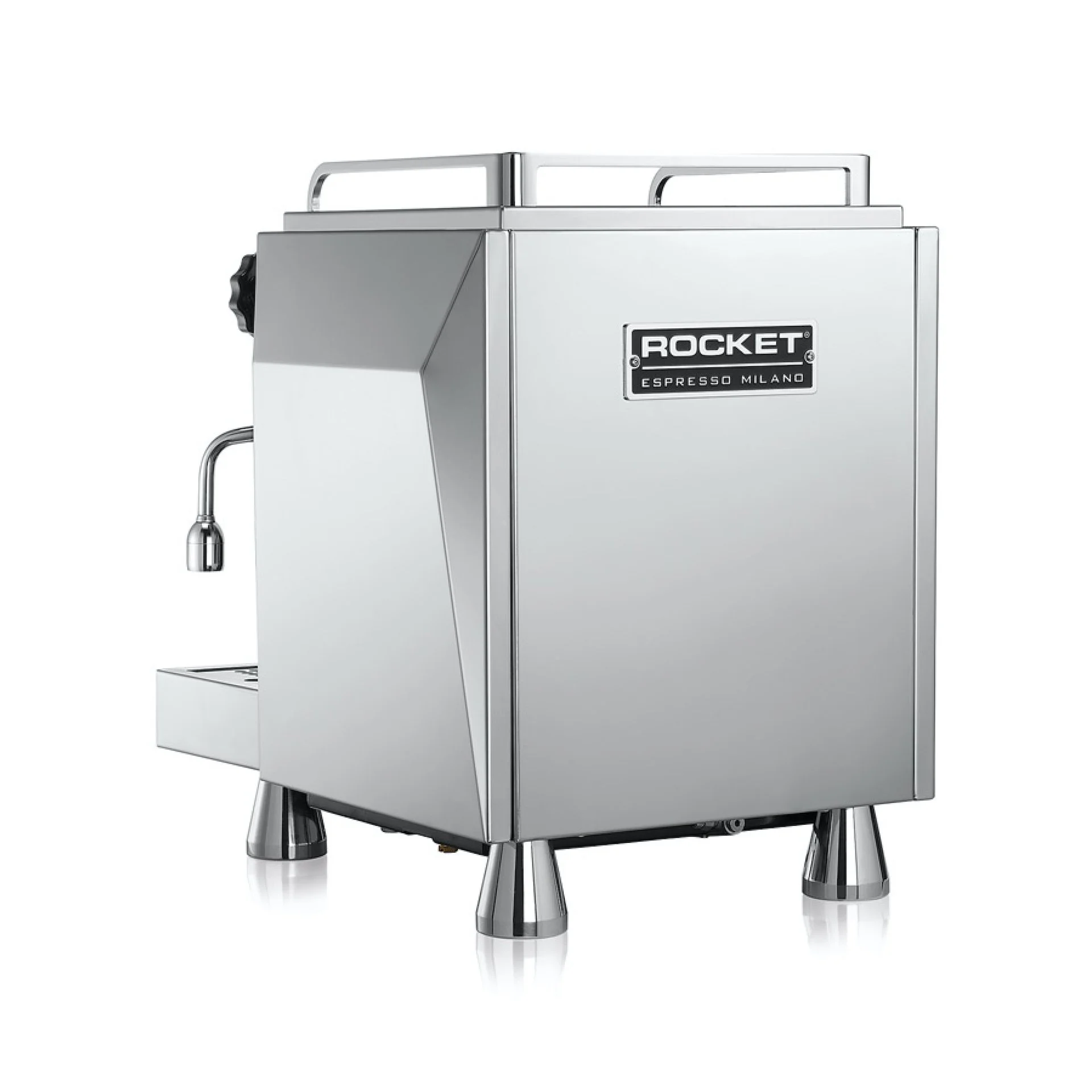 Rocket Mozzafiato Cronometro R Chrome Coffee Machine — Espresso Works