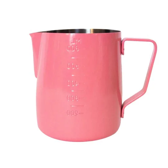 Coffee Accessories Milk Jug Pink Espresso Works Australia — Espresso