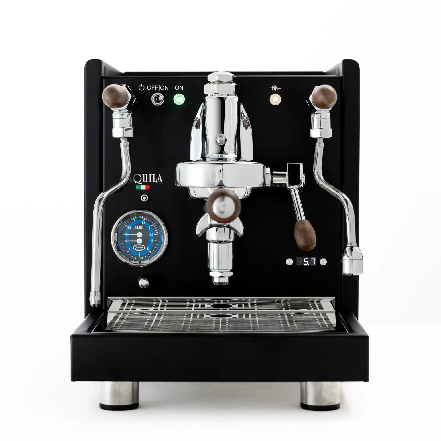 Quickmill Aquila Profi White Coffee Machine — Espresso Works Australia
