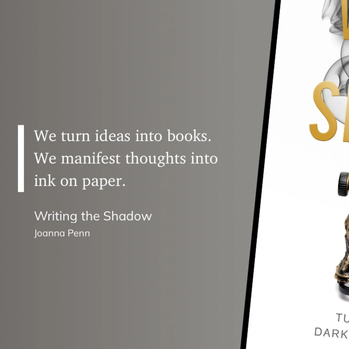 Sounds simple enough. And yet...
#bookproject