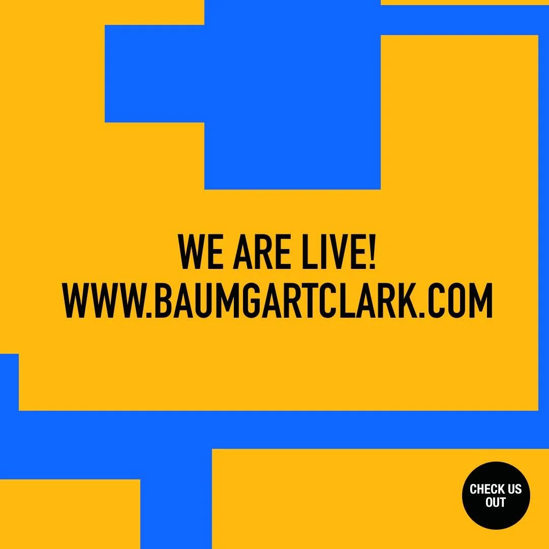 We are finally live! The rebrand/debrand/rebrand of Baumgart Clark Architects (global version) is now live. Check us out. www.baumgartclark.com
Many thanks to talented graphic designer Natalie L Davis for setting us up! @bynataliedavis