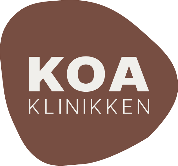 Branding for KOA Klinikken - åpner i Januar 2027 - kiropraktikk, fysioterapi, rehabilitering, midt i Oslo sentrum.