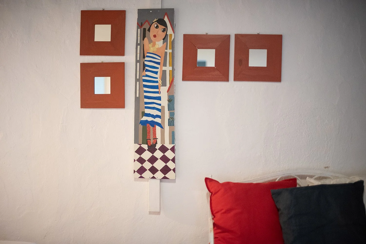Casciaio, bedroom detail