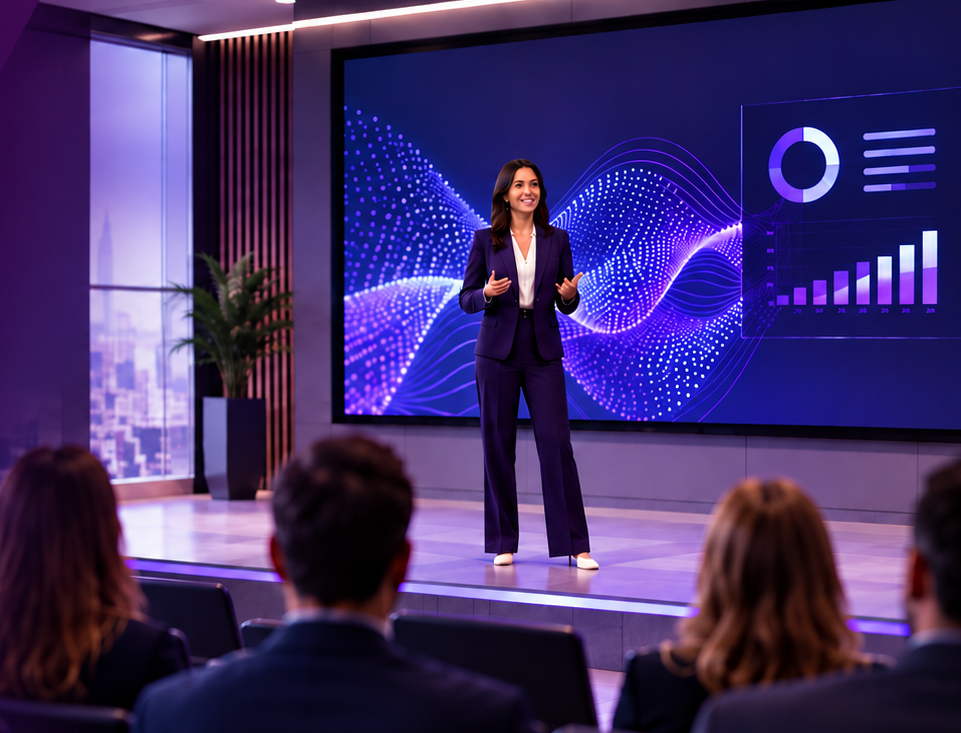 How next-generation AV technology enhances modern presentation skills