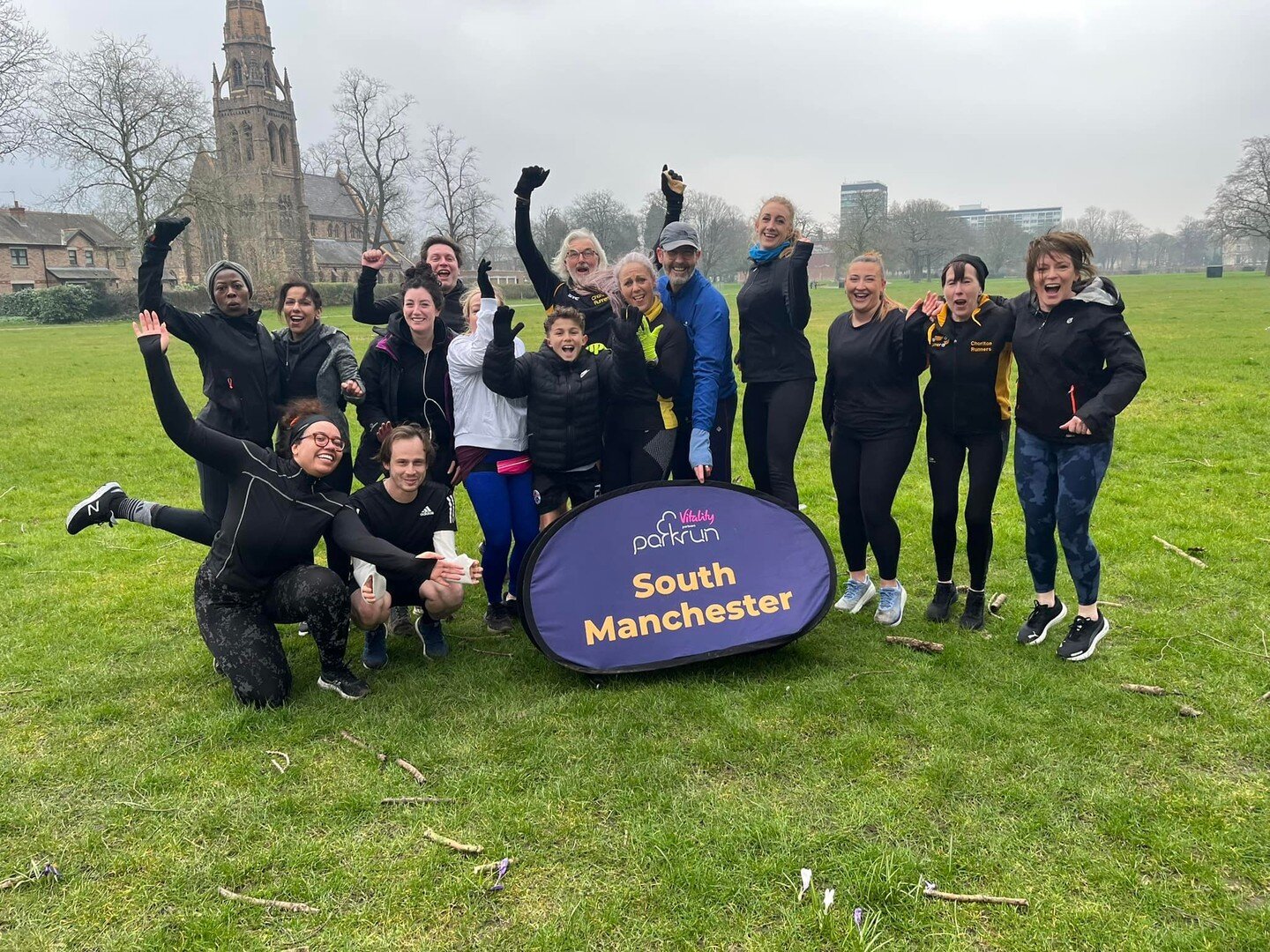 🏆🥳🖤💛

Congratulations to our latest Couch to 5K cohort, who graduated on Saturday at South Manchester parkrun! 👏👏👏

Another wonderful group who've taken the plunge at the start of this year to get involved with running &amp; our club. Hope you