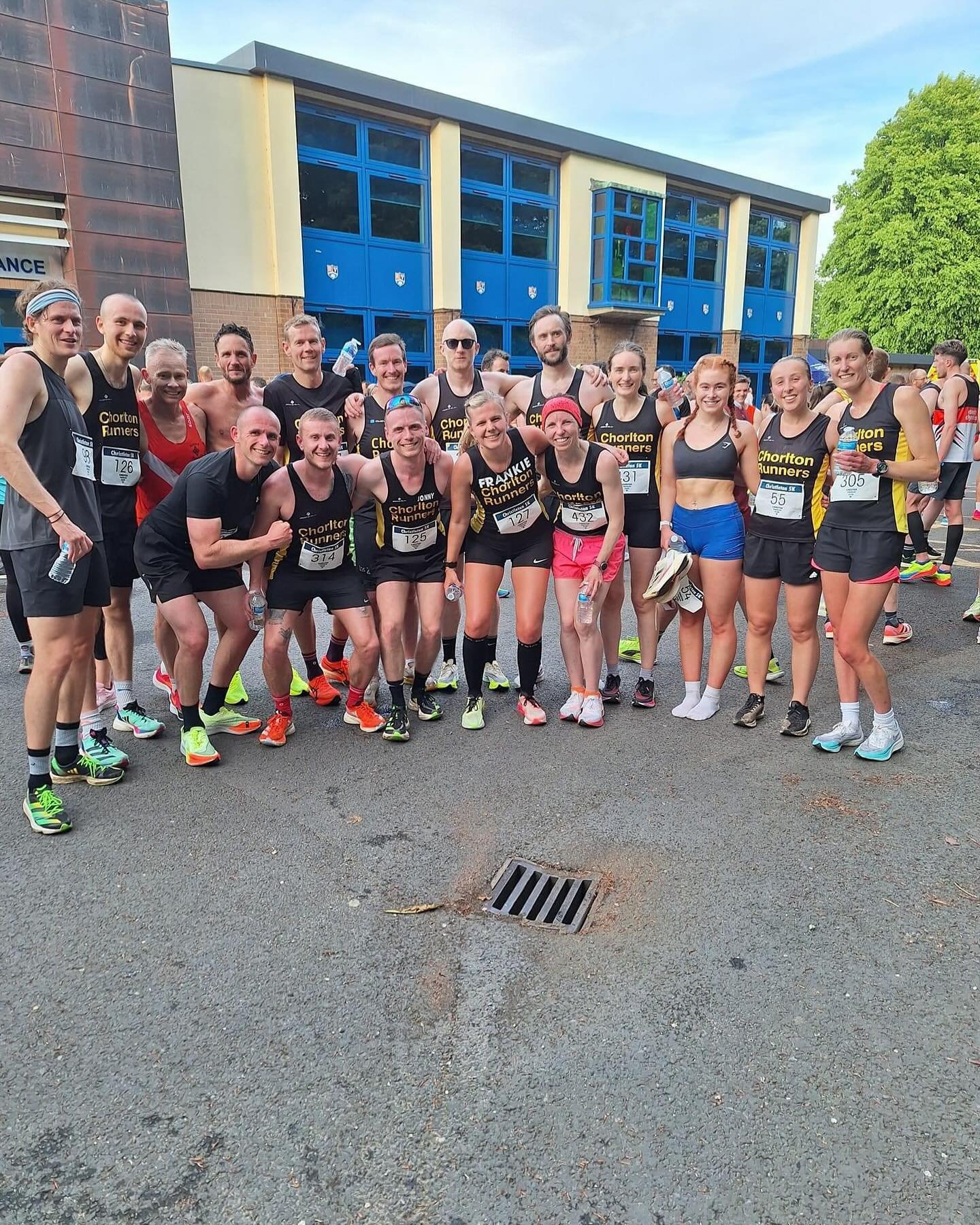 Congratulations to all CR&rsquo;s and everyone else who braved the heat at Christleton 5K! As well all of those at track or running otherwise! 

Lots of PB&rsquo;s and massive efforts 🔥 🥳 🎉 🥇 

Congrats to @tomwasarunnerandhewasalwaysout for gett