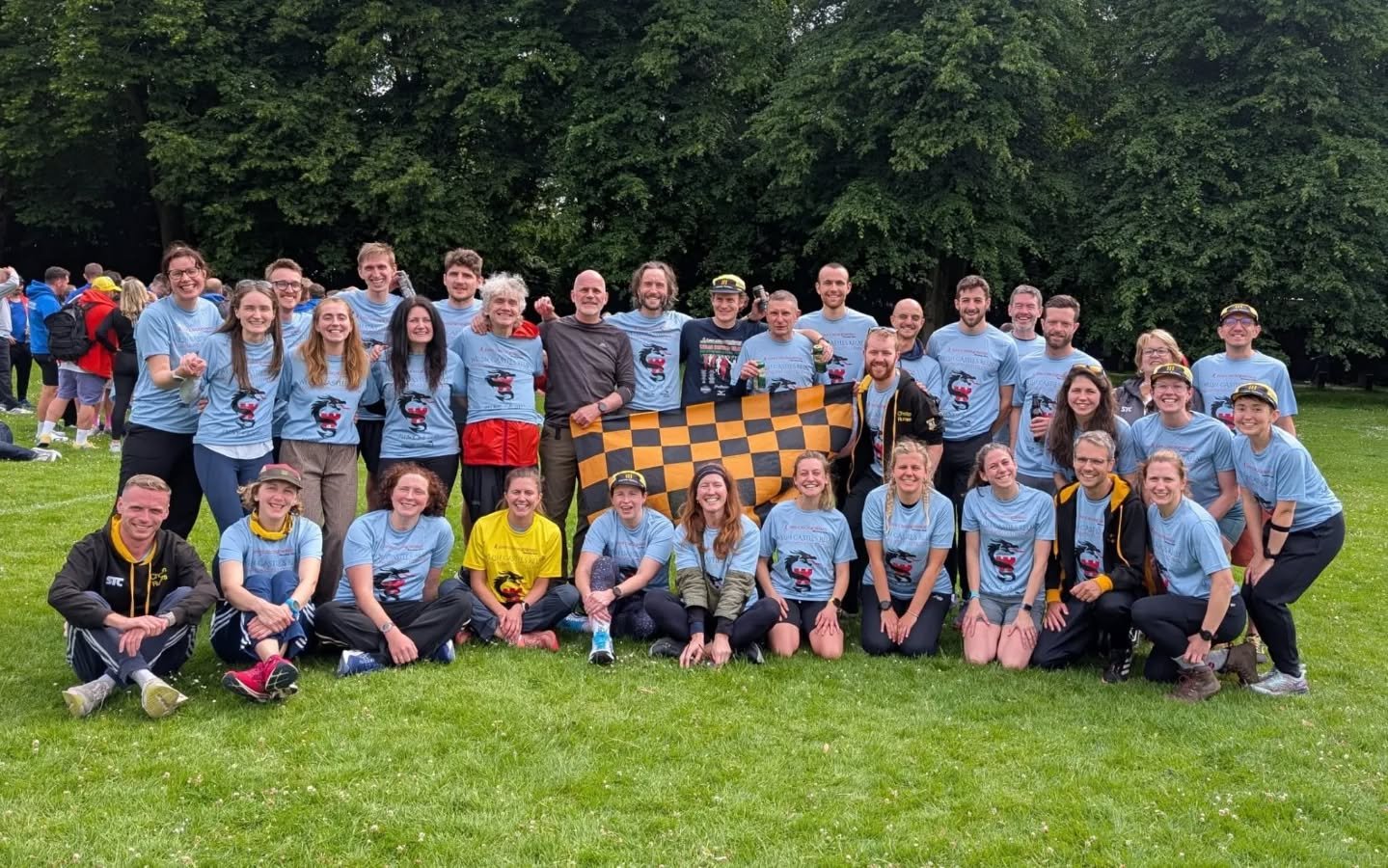 That's a wrap on Welsh Castles. 60 runners over 3 teams have made it to Cardiff.
Vets 🥇22:15:19
Women 7th 26:02:03
Open 12th 21:06:34
6 🟡 yellow jerseys 

Great running all. See you next year.