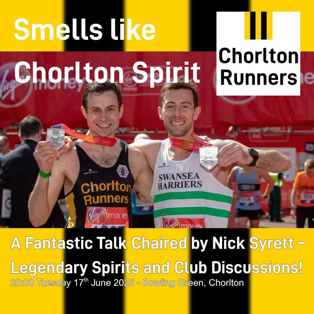 🎉 CELEBRATE OUR CASTLES WIN! 🏆
Tuesday 17 June &middot; from 20:00

We&rsquo;re marking our first ever Welsh Castles Relay win &mdash; and you&rsquo;re invited!

Here&rsquo;s what&rsquo;s in store:

🥃 SPIRITS TALK after club run:
Hosted by Nick Sy