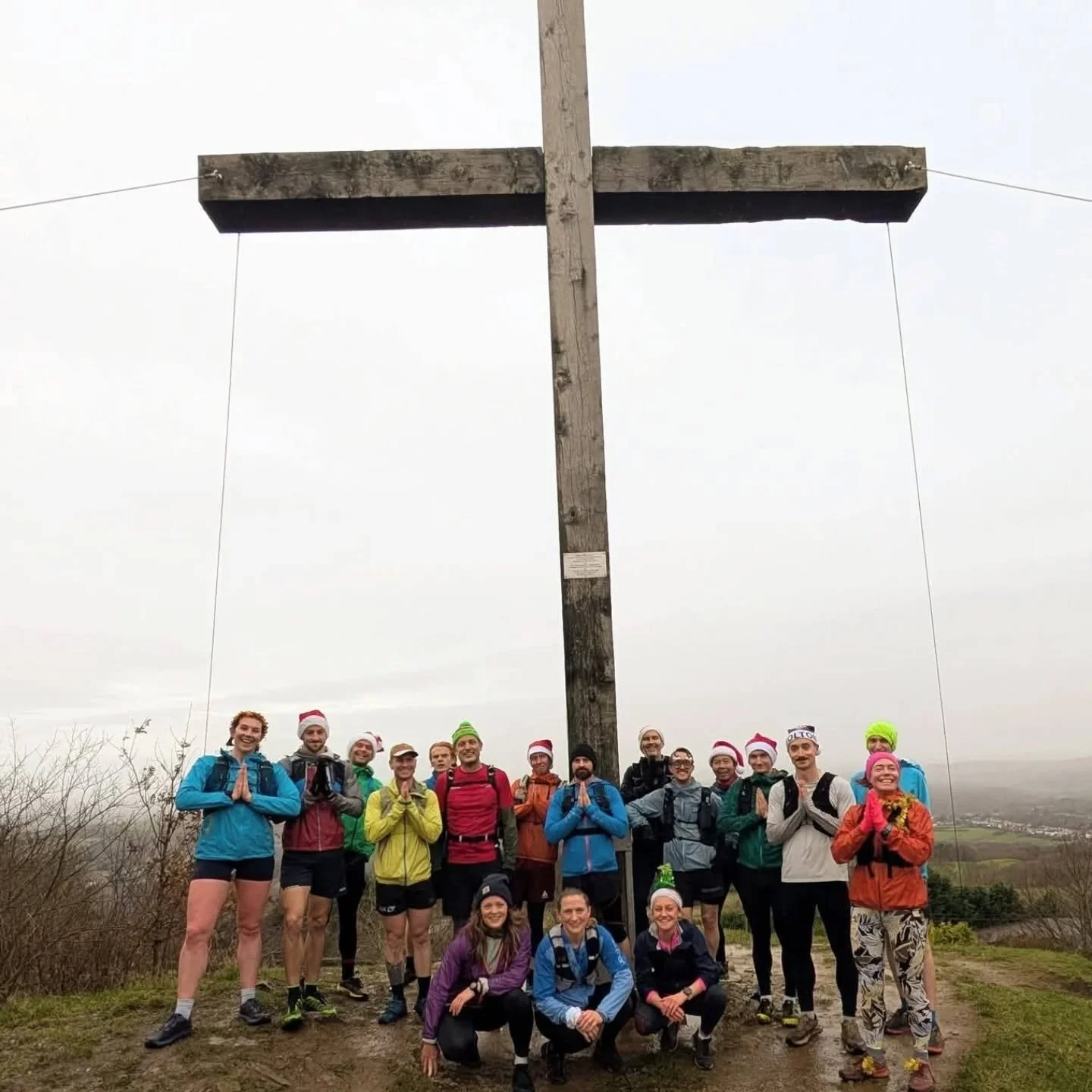 A few of Hannah's snaps from the Black Sheep Christmas run. A few people did this after Stockport 10!