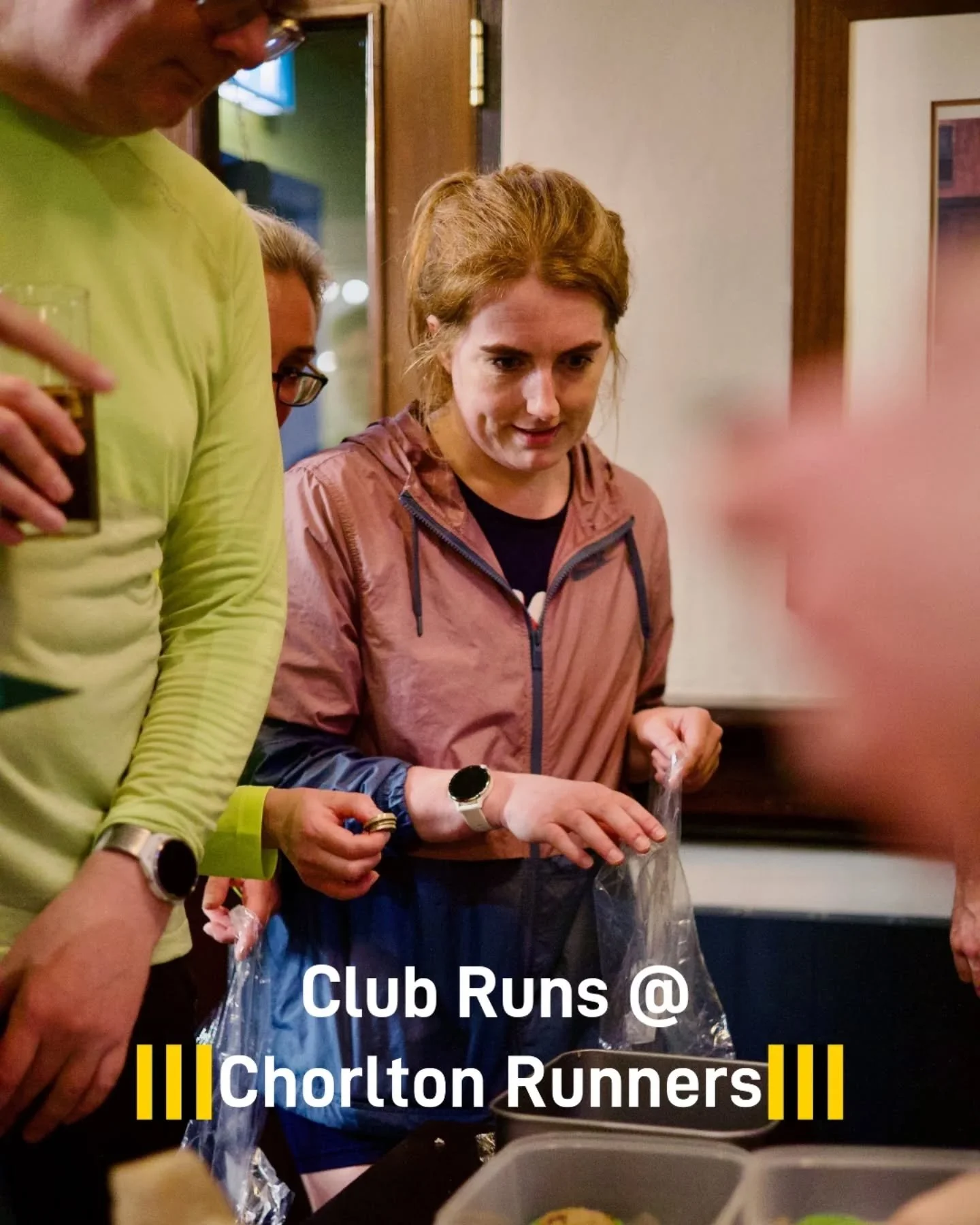 CHORLTON RUNNERS 🏃&zwj;♂️🏃&zwj;♀️ - A club about community! 🤝✨

TONIGHT was our CHARITY 🎗️CAKE SALE 🍰

Thank you so much to everyone who baked! And thank you to everyone for buying delicious cake and helping raise money!

At Chorlton Runners, we