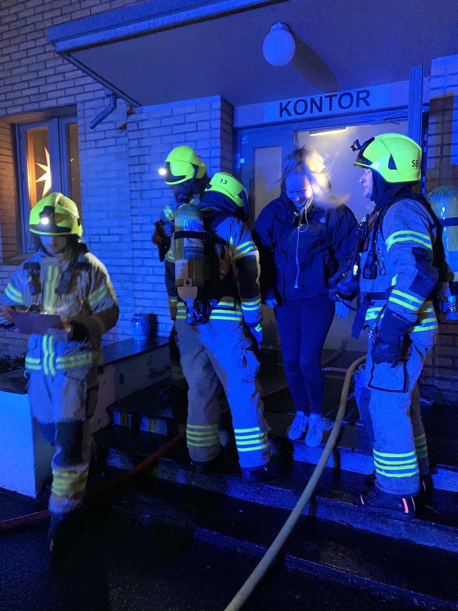Fire drill in Advent