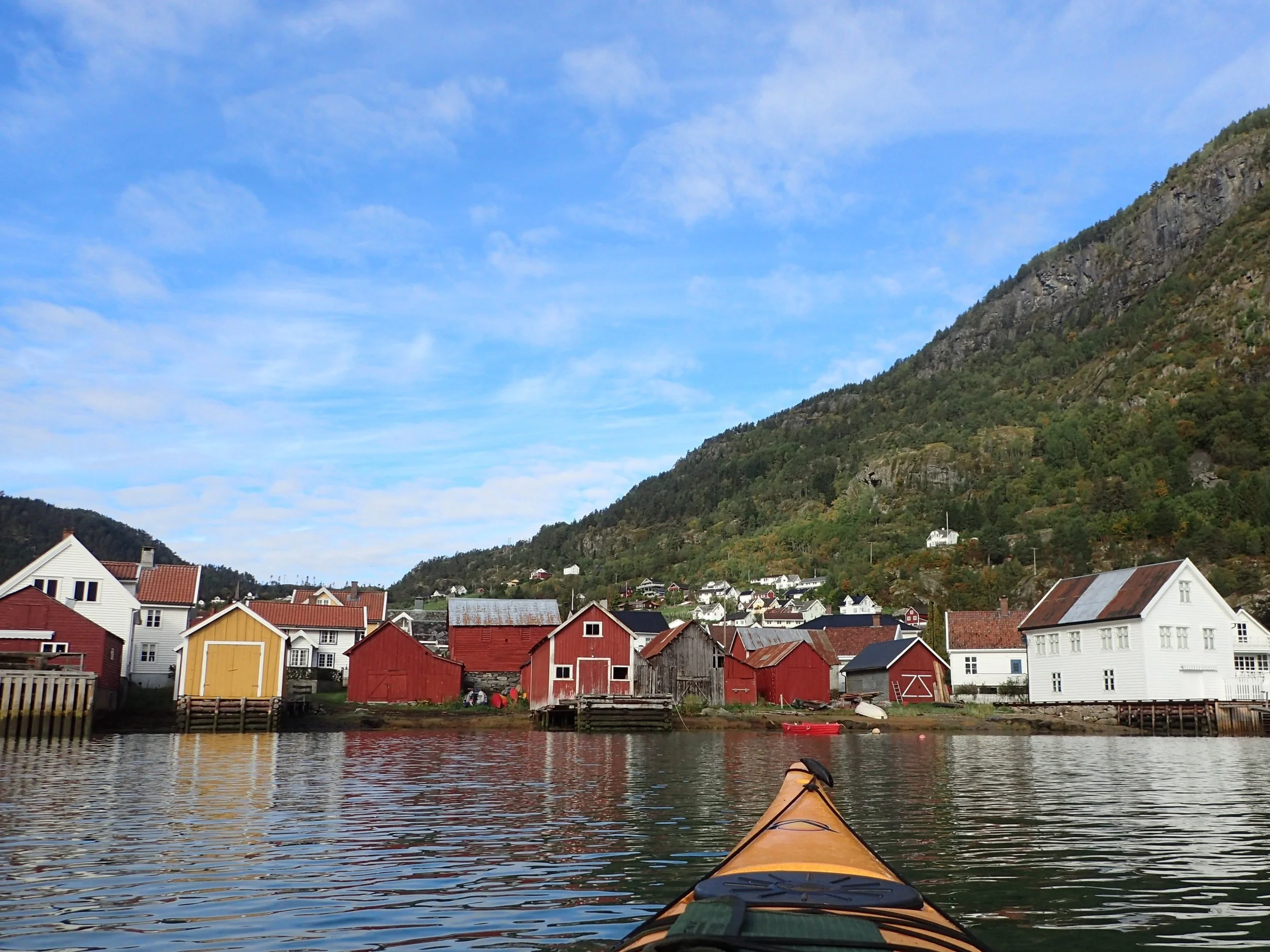 Autumn trip on the Lusterfjord