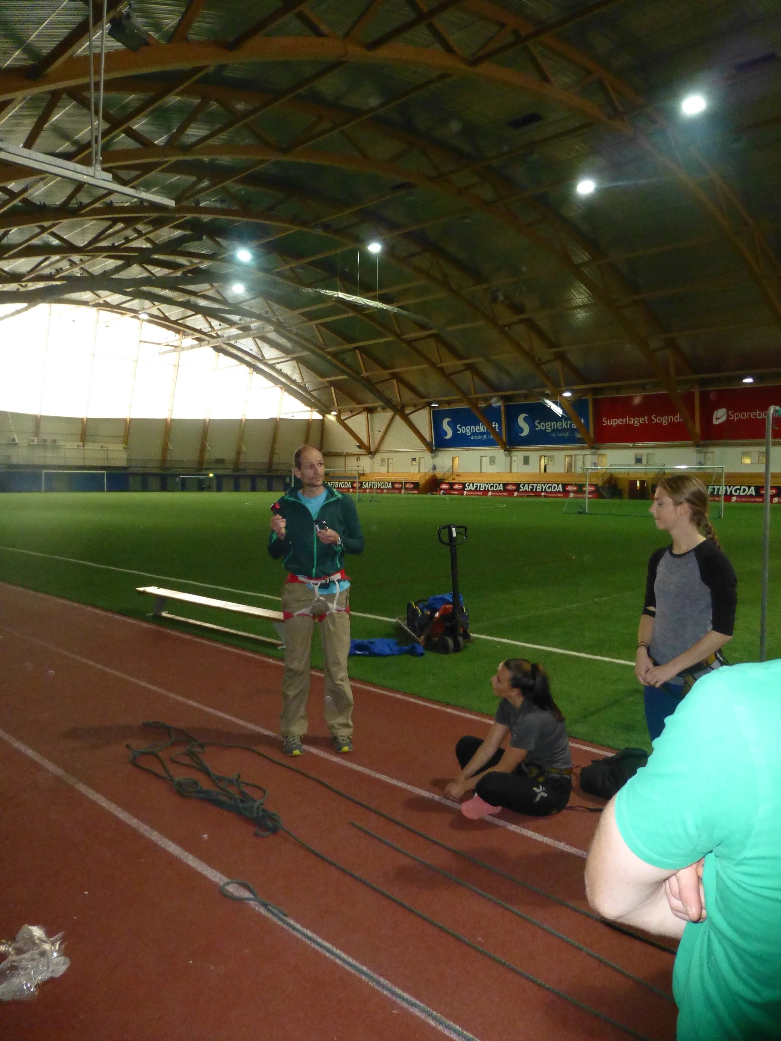 Sport meets the wall