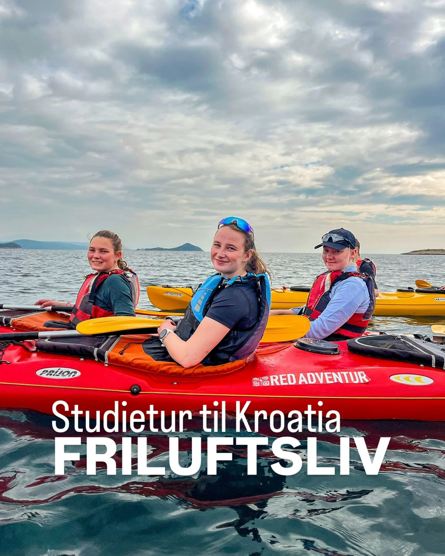 Friluftsliv har v&aelig;rt p&aring; studietur til Kroatia, og hatt en fin togreise gjennom Europa.
 Turen gikk til omr&aring;det rundt Split, hvor elevene har padlet kajakk mellom &oslash;yer, snorklet, klatret deep wather solo, plukket oliven, g&ari