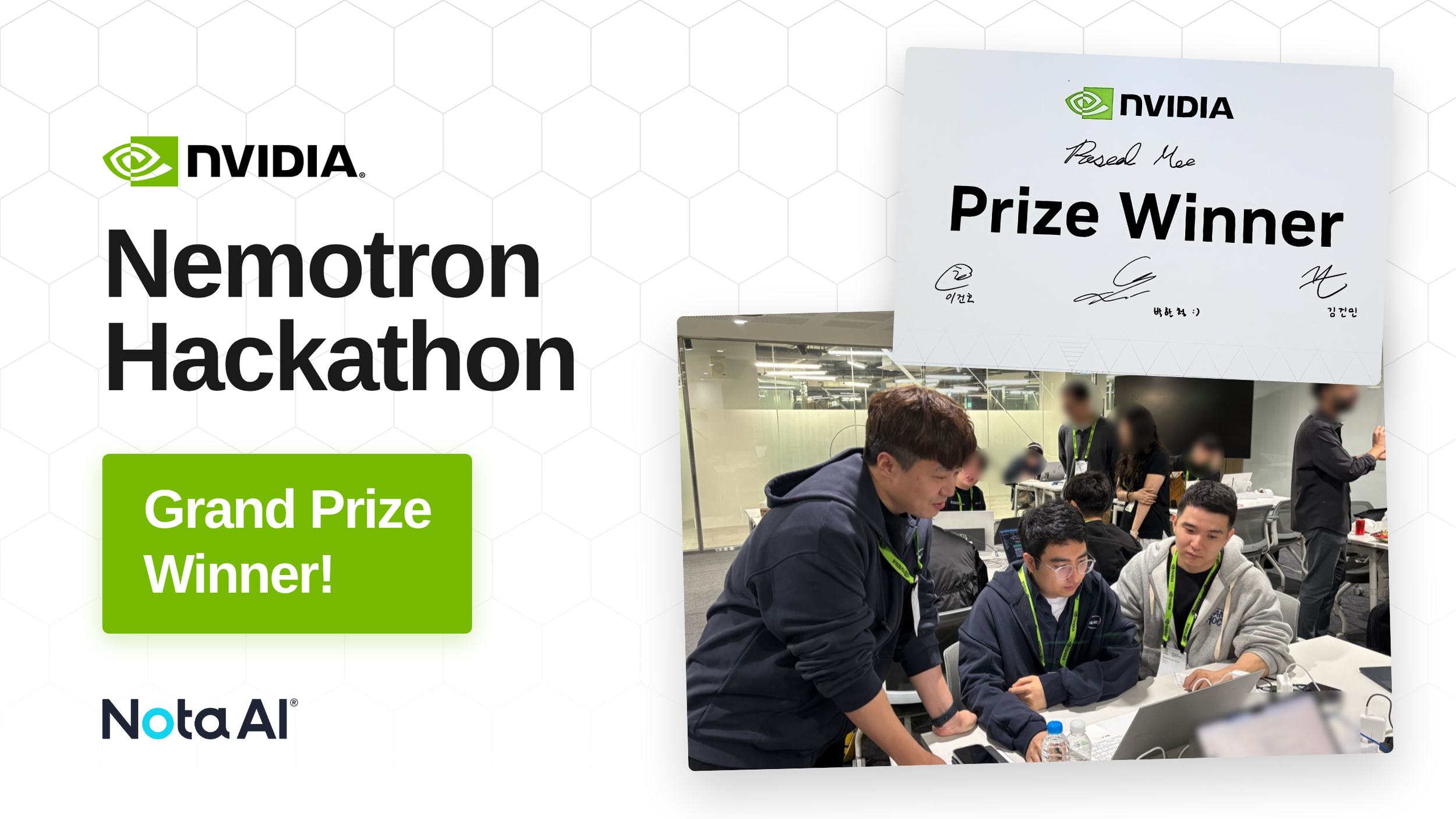 [NVIDIA Nemotron Hackathon] Grand Prize Among 20 Teams: Behind Two Sleepless Days