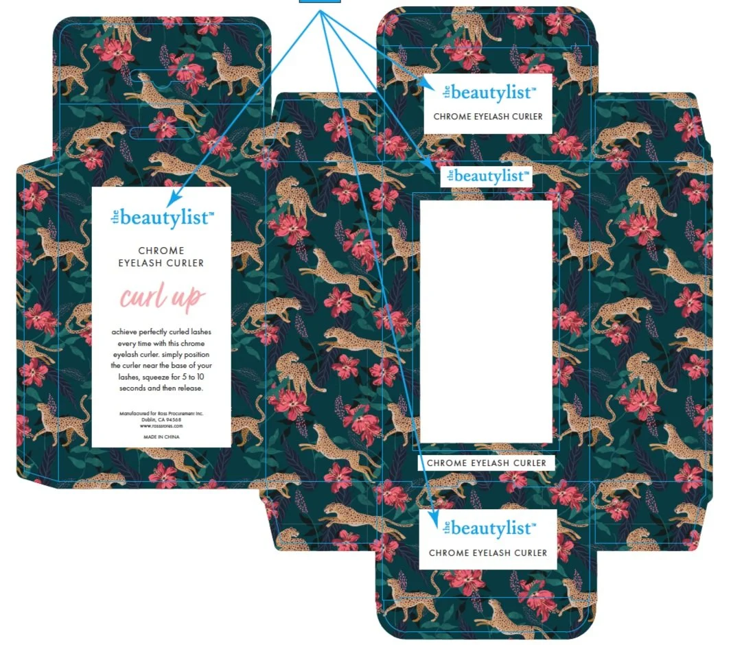 Beauty Accessory Packaging