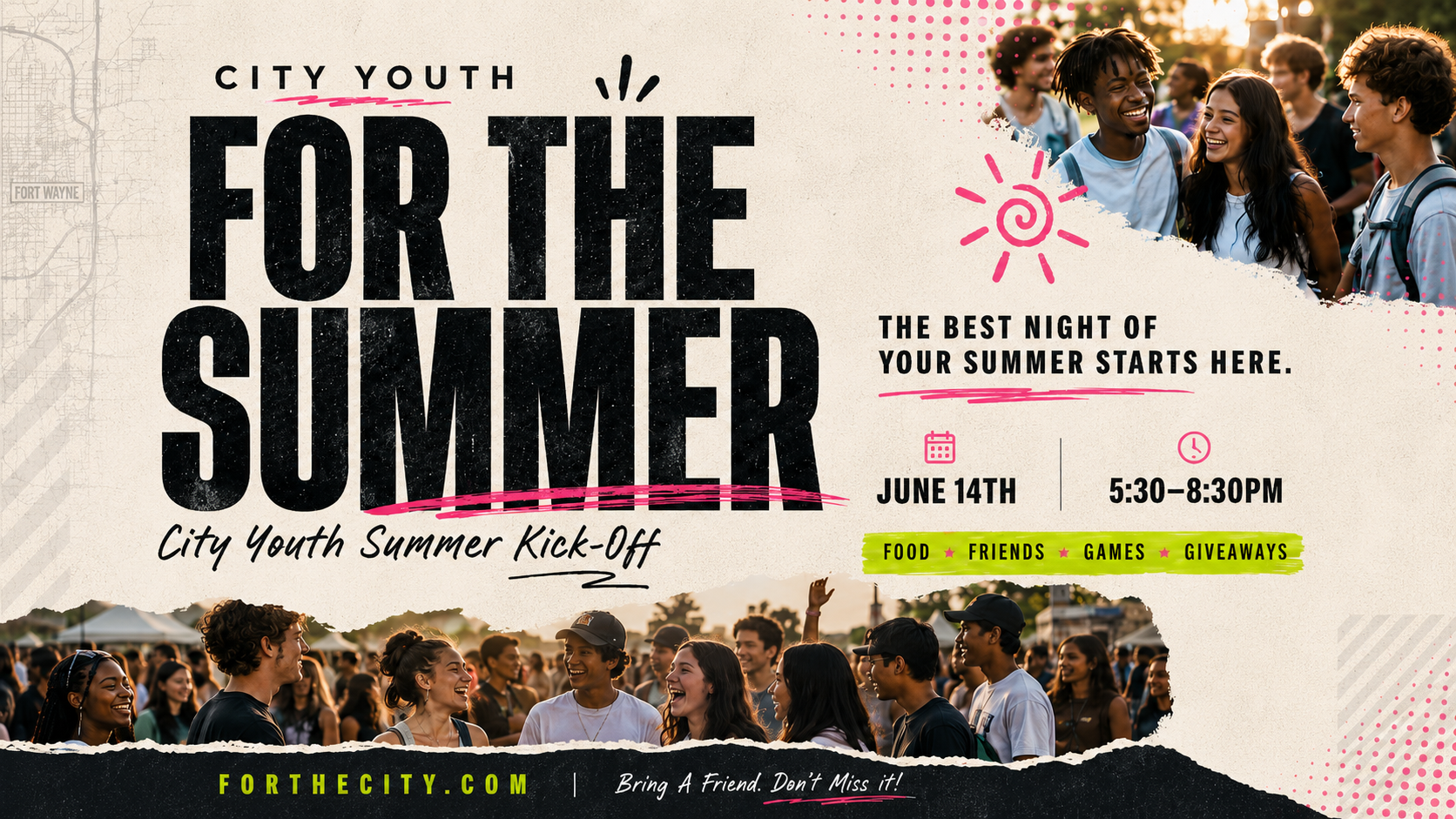 City Youth Summer Kickoff