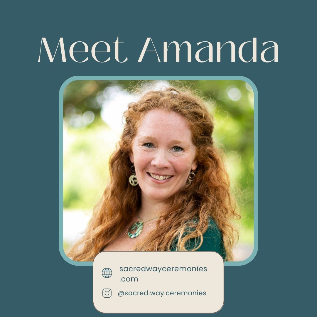 Meet Amanda
Amanda is an ordained interfaith minister, Reiki Master Teacher, and sacred ceremony guide based along North Carolina&rsquo;s Crystal Coast. With over 15 years of experience, she blends reverence, creativity, and intuition to offer meanin