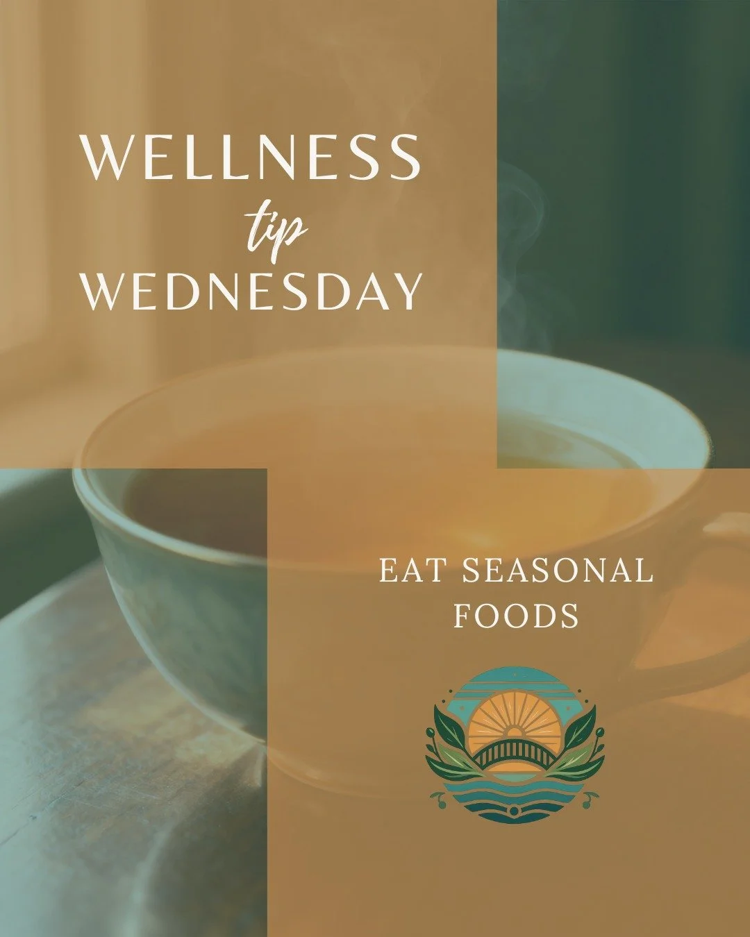 Focus on warm, nutrient-rich soups, stews, and herbal teas to support your immune system.

These comforting foods help nourish digestion, boost circulation, and keep your body resilient&mdash;especially during cooler or stressful seasons.

✨ Bonus ti