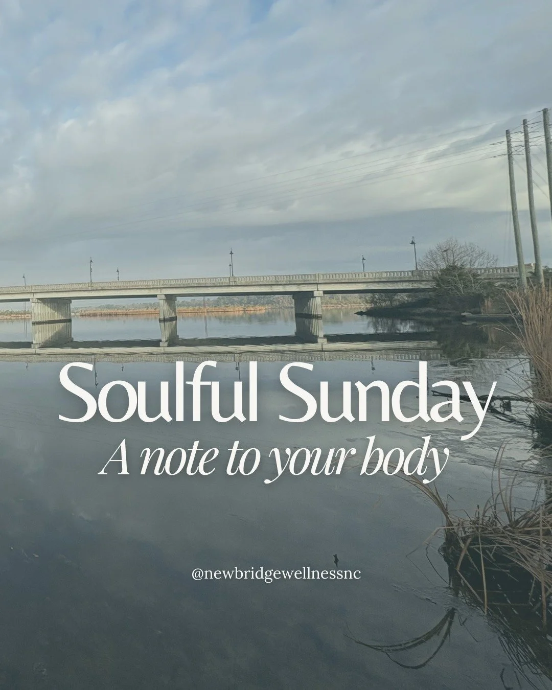 Soulful Sunday ✨
Let today be less about productivity
and more about presence.

Your nervous system does so much for you all week&mdash;guiding, protecting, adapting.
Today is a chance to offer it rest.

When the body feels safe, clarity returns.
Whe