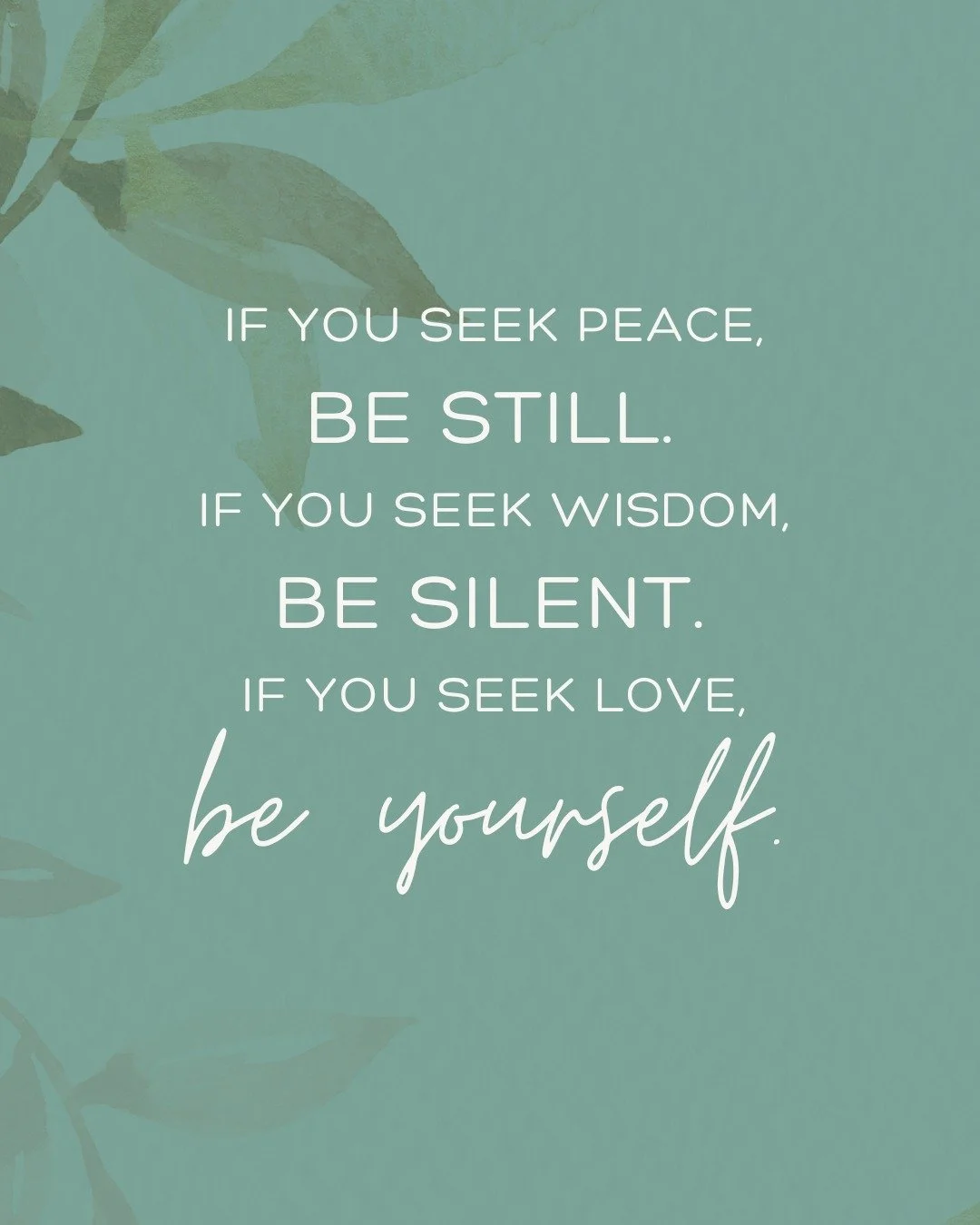 Mindful Monday 🤍
Love begins when you allow yourself to be exactly as you are.