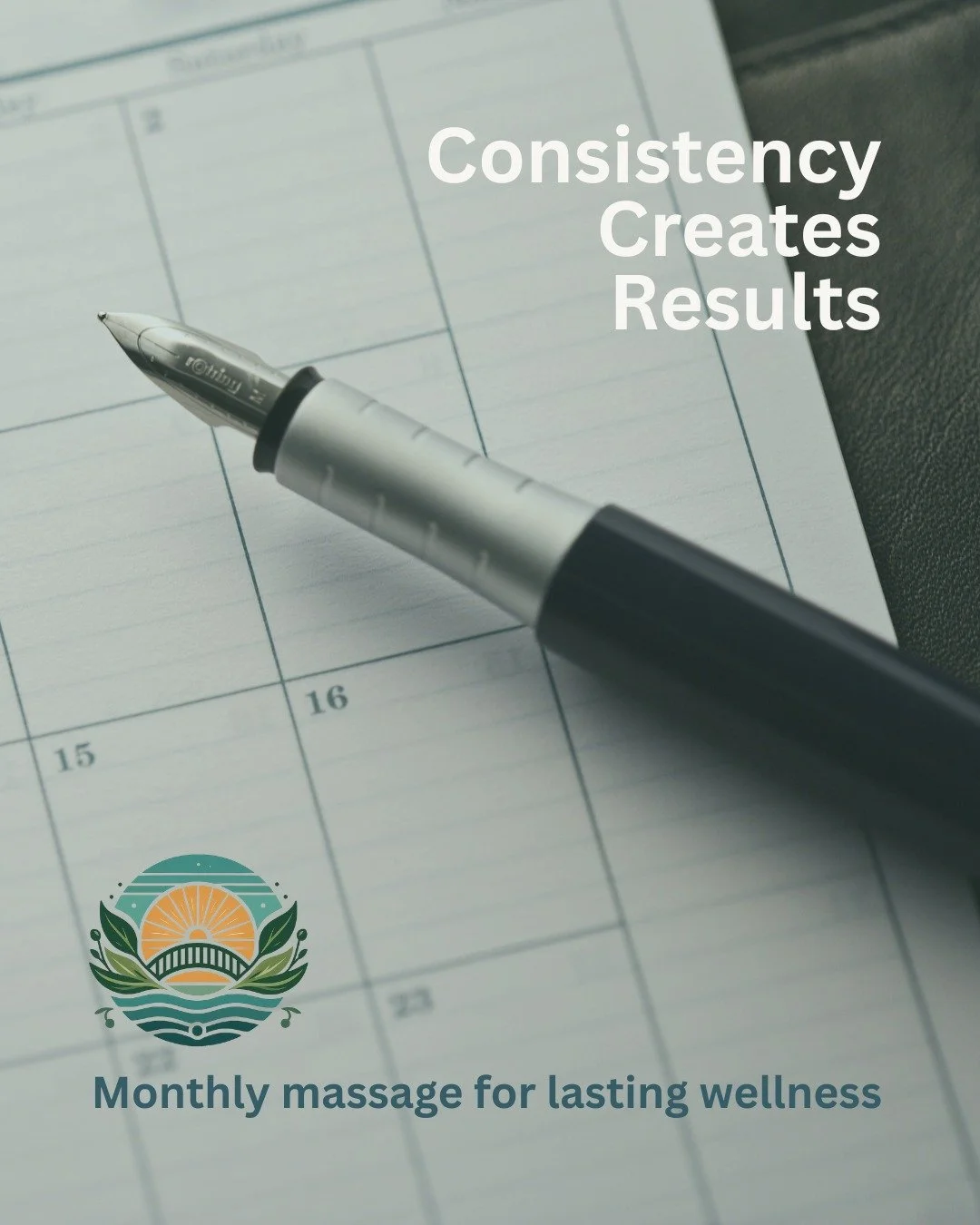 Wellness isn&rsquo;t a one-time event&mdash;it&rsquo;s a habit. 🌿 Consistent monthly massage helps your body stay aligned, reduces tension, and keeps stress from building up. Over time, small, regular sessions create big results for your health and 