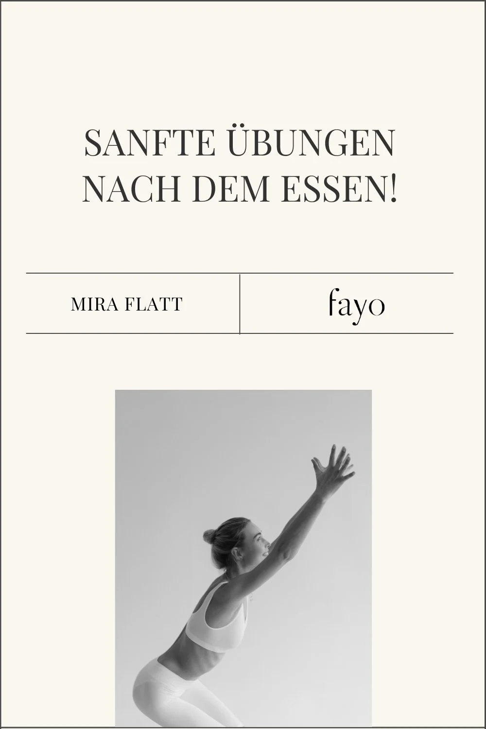 Yoga für bessere Verdauung &amp; stabilen Blutzucker 