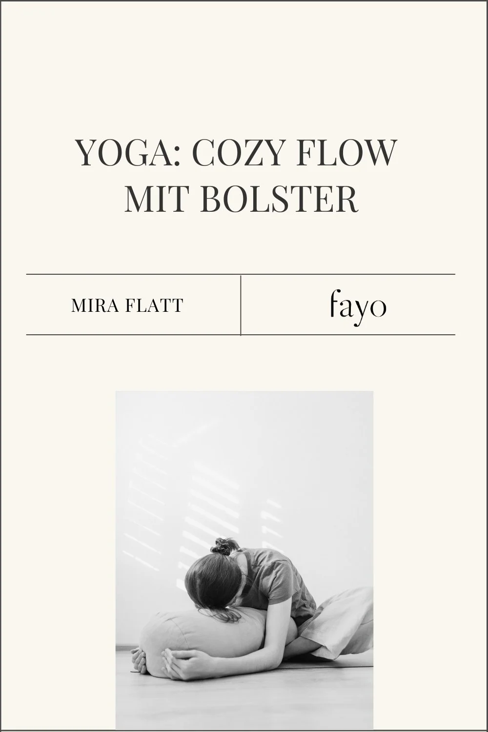 Sanfte Power durch Pausen – der Cozy Yoga Flow für deinen Alltag
