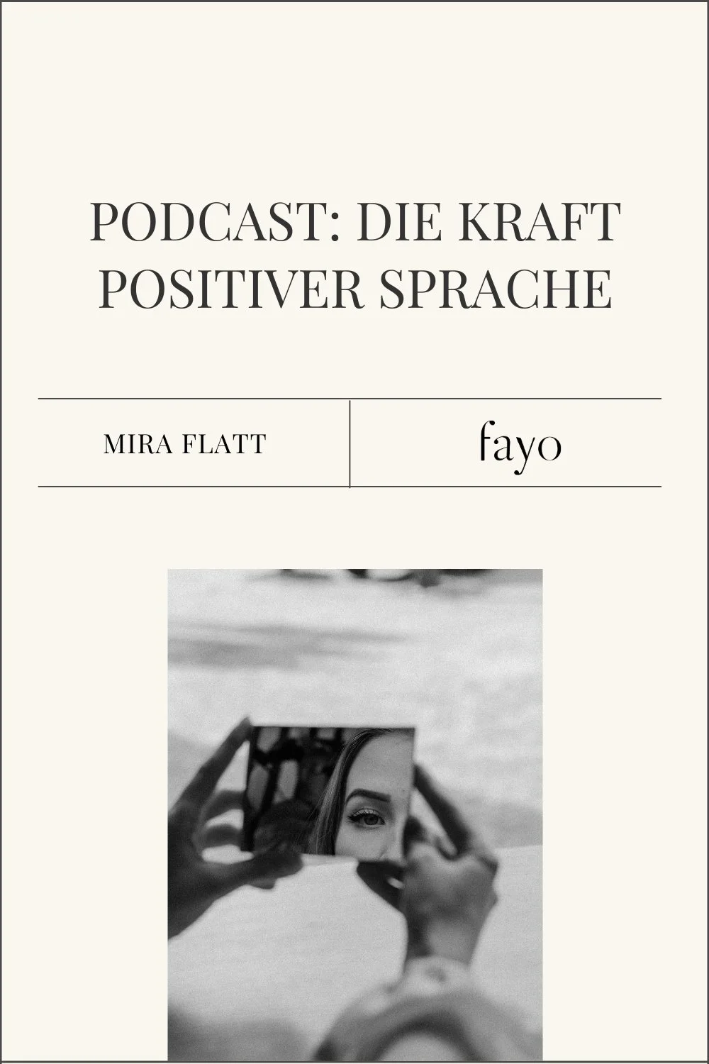Podcast: So baust du ein positives Selbstbild auf