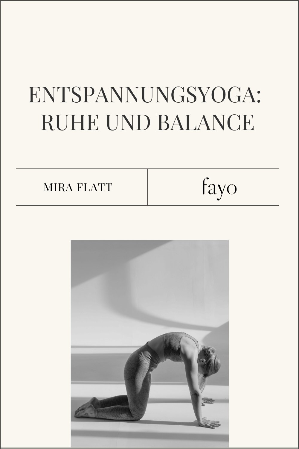 Entspannungsyoga: Ruhe und Balance in der Weihnachtszeit