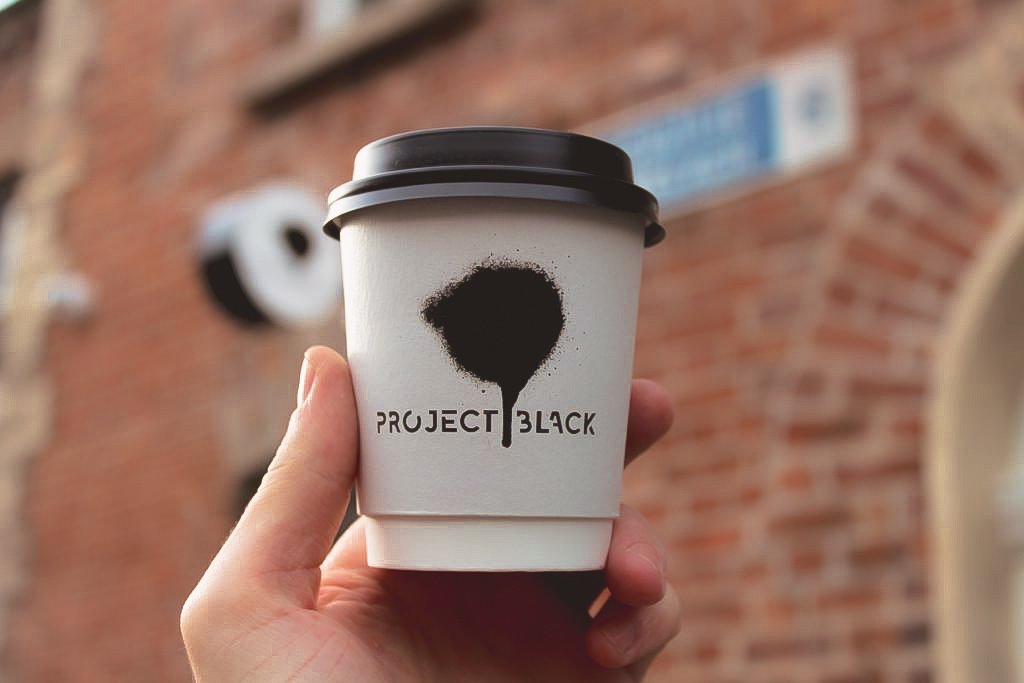 Packaging design, coffee cup, brand application