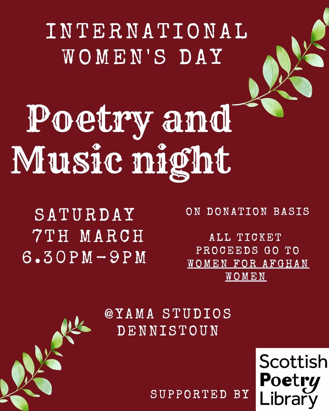 Poetry and Music Night 