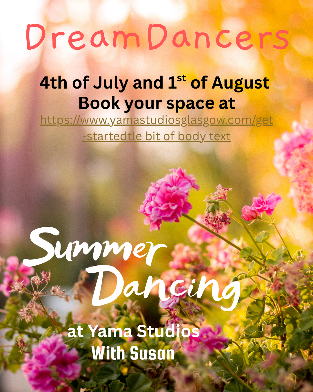 Summer Dancing with Susan