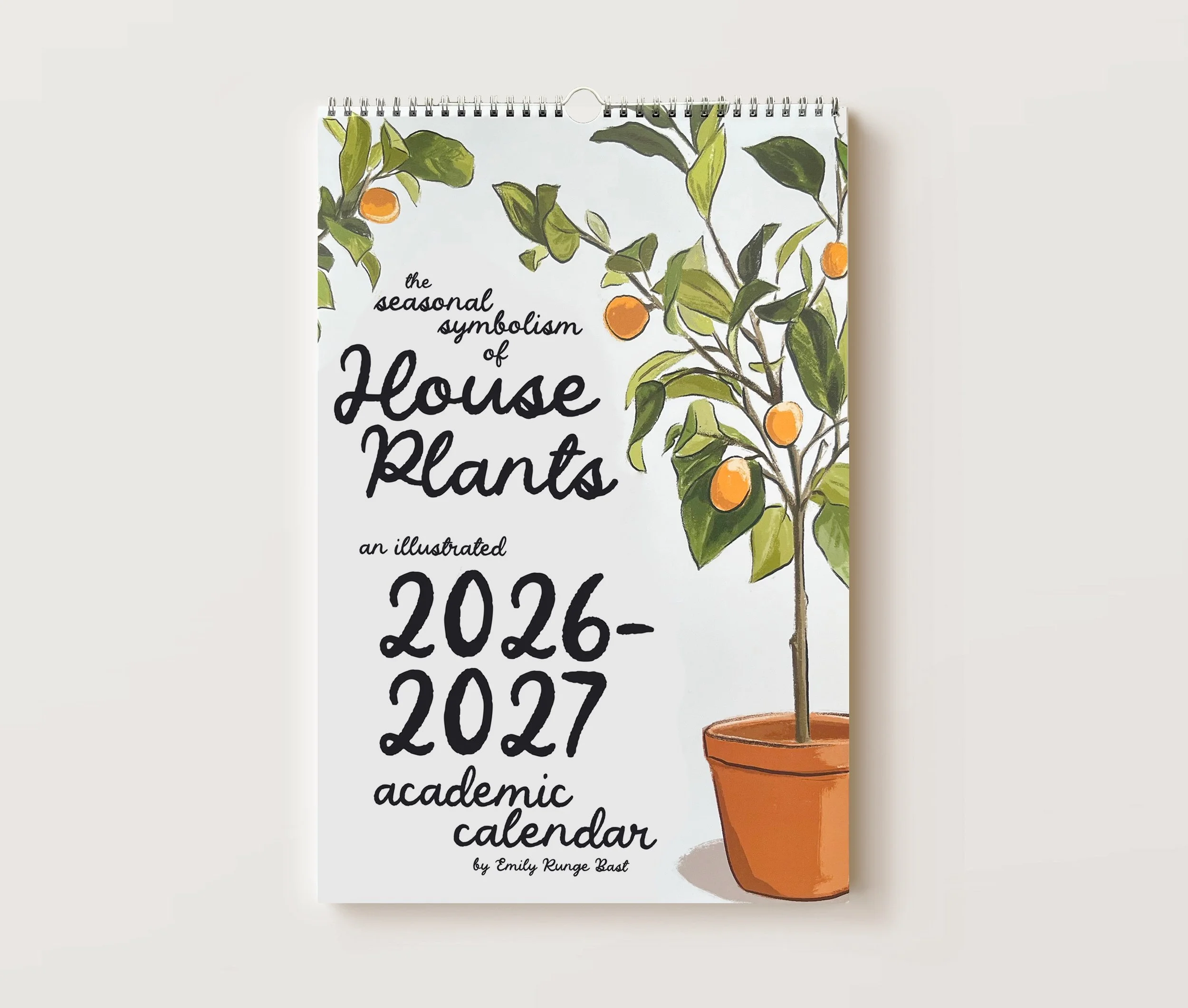 26-27 Large Academic Plant Calendar