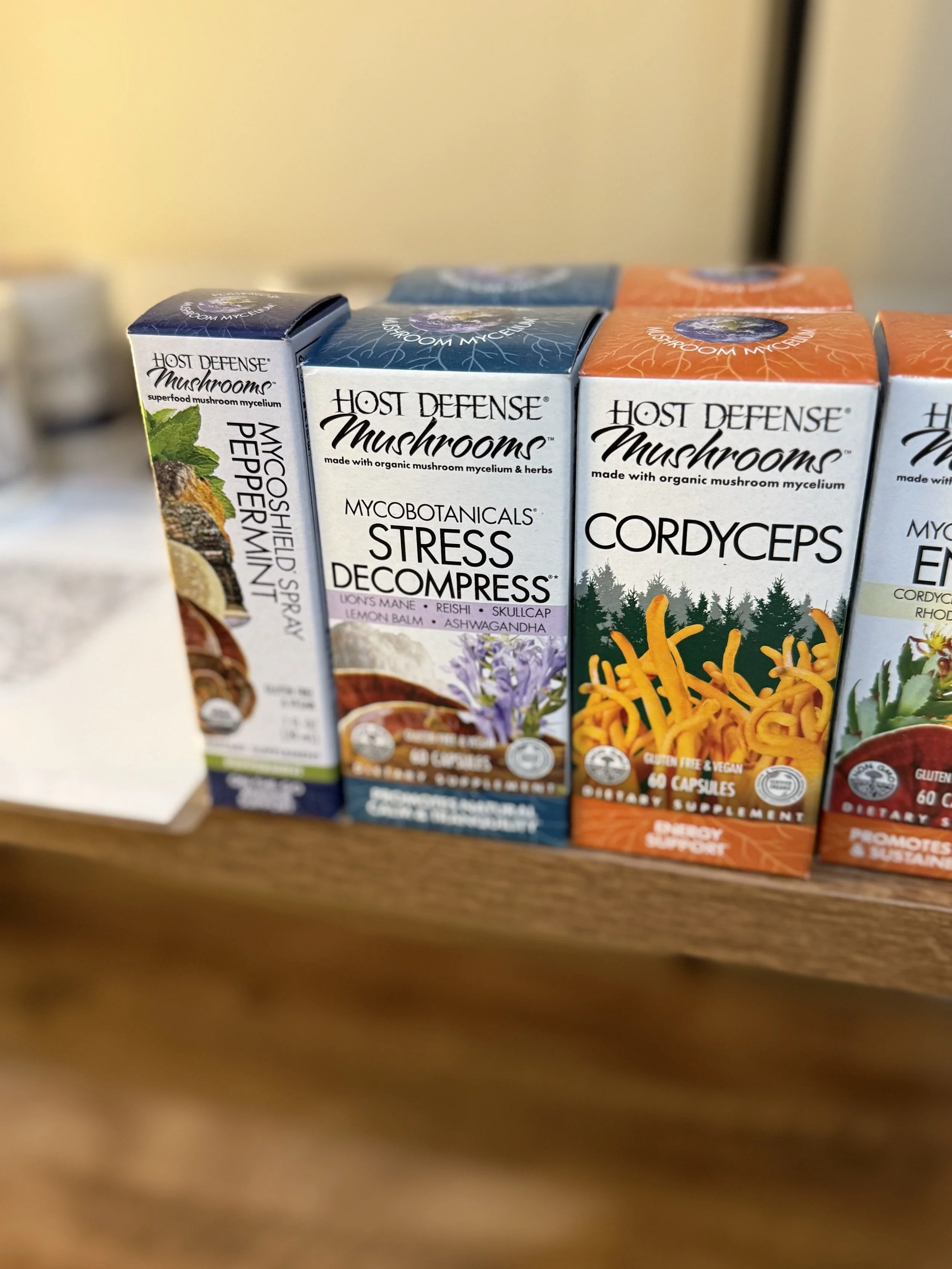 Mushrooms…in the studio?!