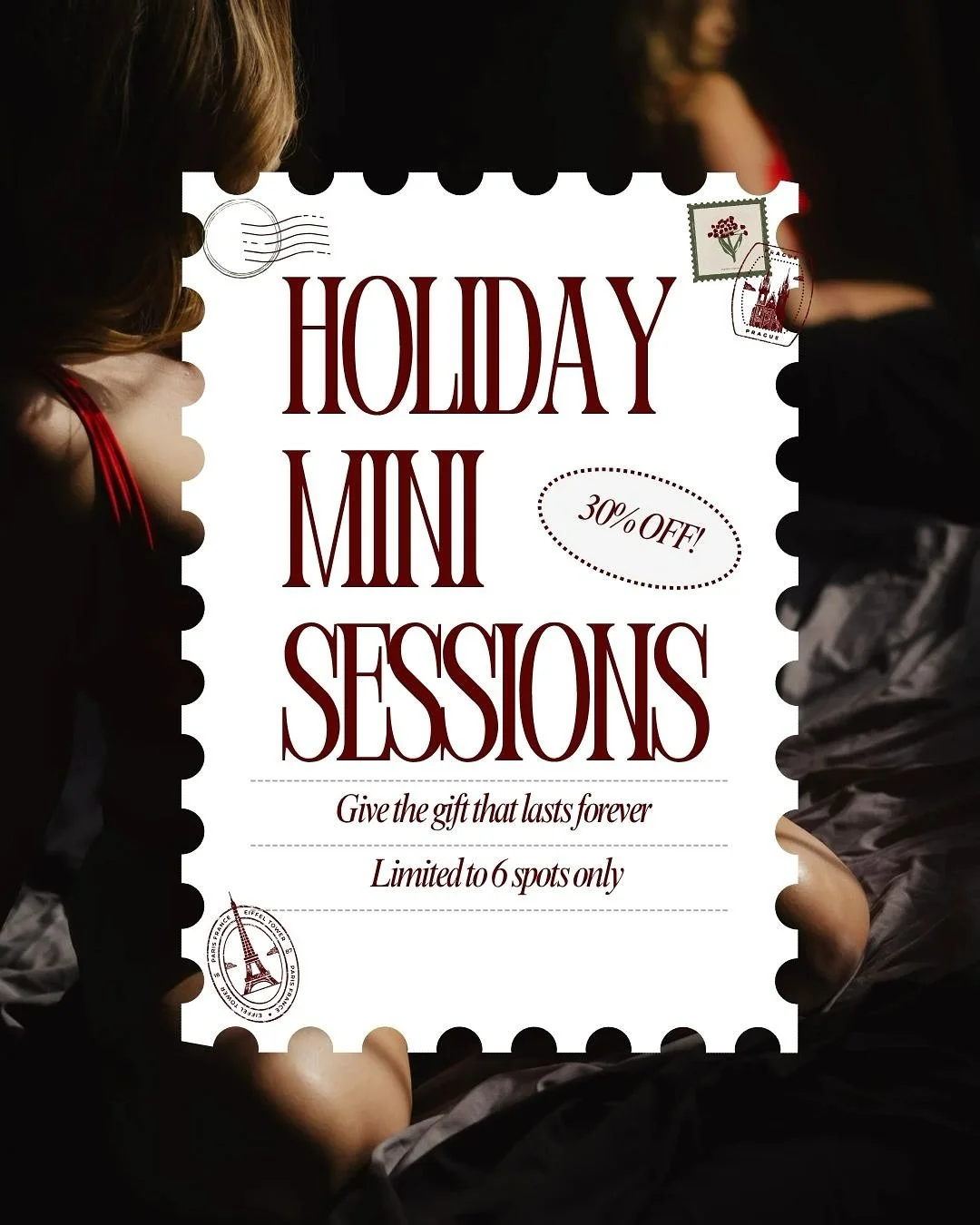 Celebrate yourself this holiday season. You&rsquo;re the best gift there is &hearts;️ 

Book your Boudoir holiday mini session by clicking the link in our bio to contact us &amp; learn more :)