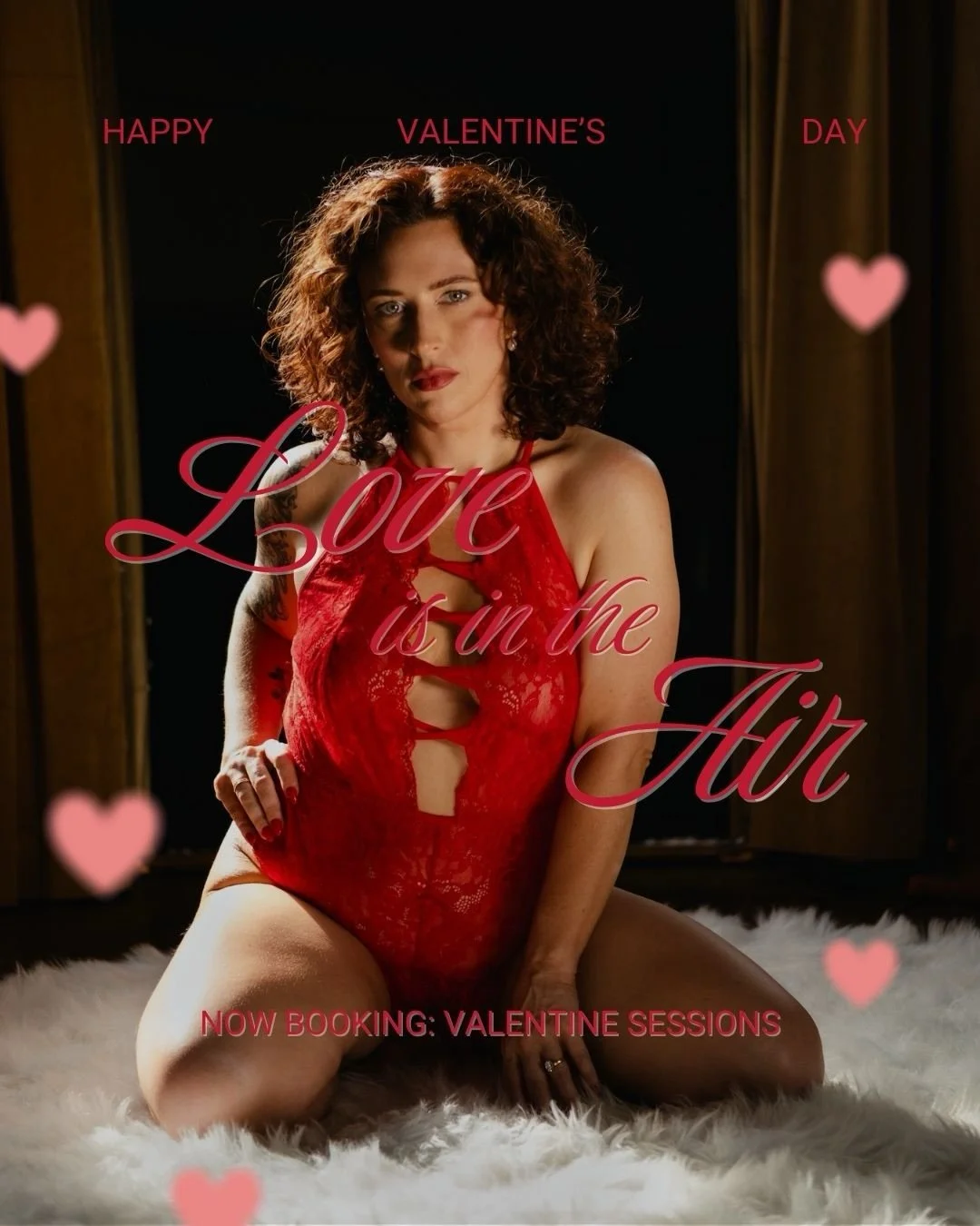 NOW BOOKING: Valentine&rsquo;s Sessions 💖 for individuals, couples, or friends! Limited spots available!

What you can expect from a session with us:

-to feel hot, powerful, and in your body all while having so much fun.

-to feel absolutely adorne
