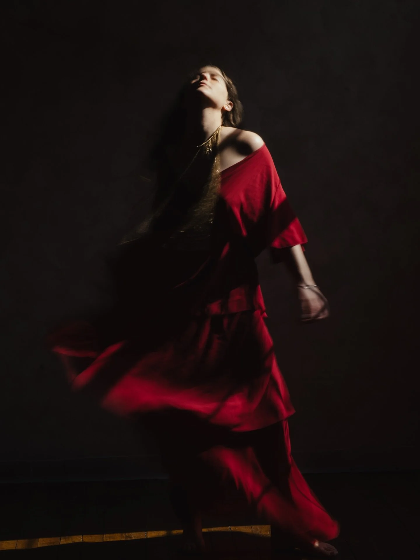 do you dare to step in-
to the vulnerable black, stripped
to the soul with human blindness &ndash;

when the full and weeping
moon steps from the shade
of a tumult of mountains &ndash;

when, in the fragrant dim,
day&rsquo;s tree stump transforms
int