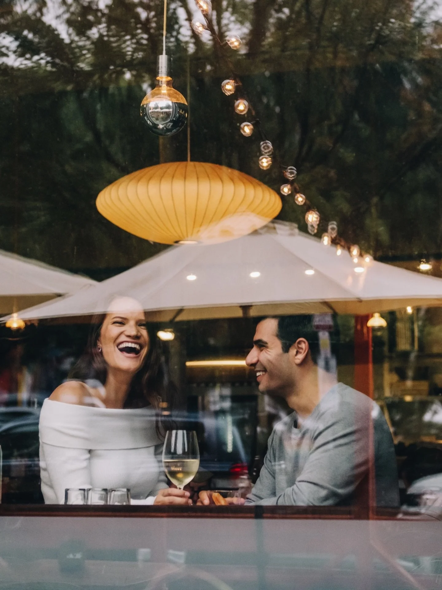 Sometimes the engagement session looks like &ldquo;wanna wander around downtown, stop in for a drink somewhere, and maybe get caught in the rain?&rdquo; 

✨🕊️💍

#engagement #engagmentphotography #mainephotographer