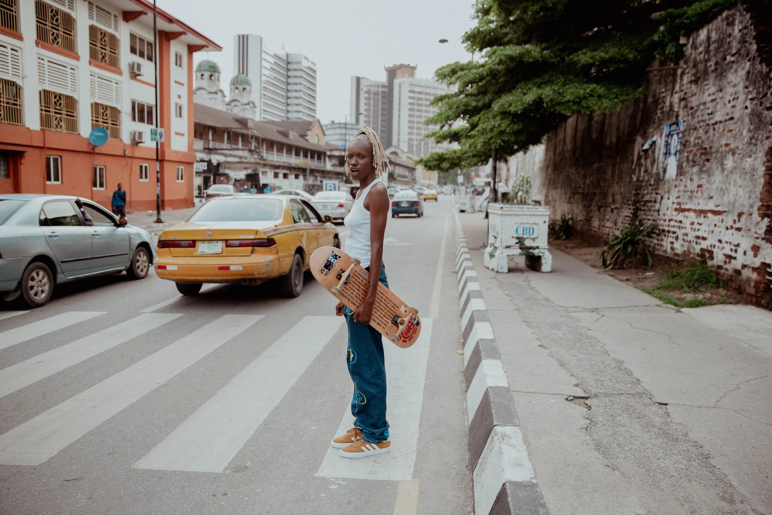 Meet Blessing, Nigeria’s first female skater who is the brain behind Nigeria’s first and only female skate community: Dencity