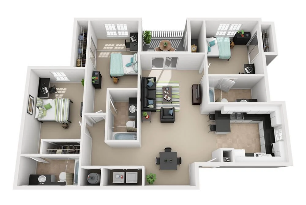 The Lodge on the Trail West Lafayette Apts Near Purdue