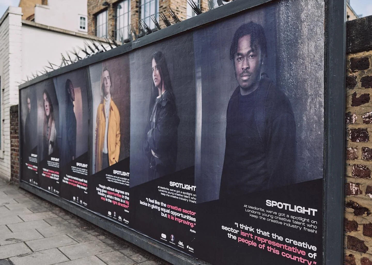 So this just happened&hellip;
I am proud to have directed / designed and photographed this campaign for the amazing LUCY FERGUSON at @mediorite 
SPOTLIGHT gives a voice to the young people that Mediorite works with and brings their thoughts / hopes a