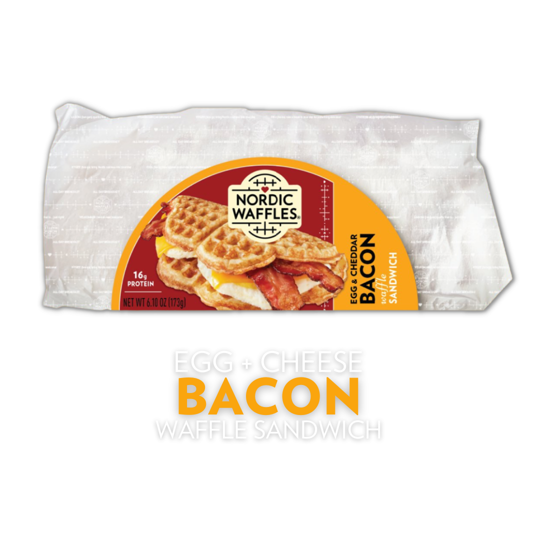 Nordic Waffles Single Serve Waffle Sandwiches