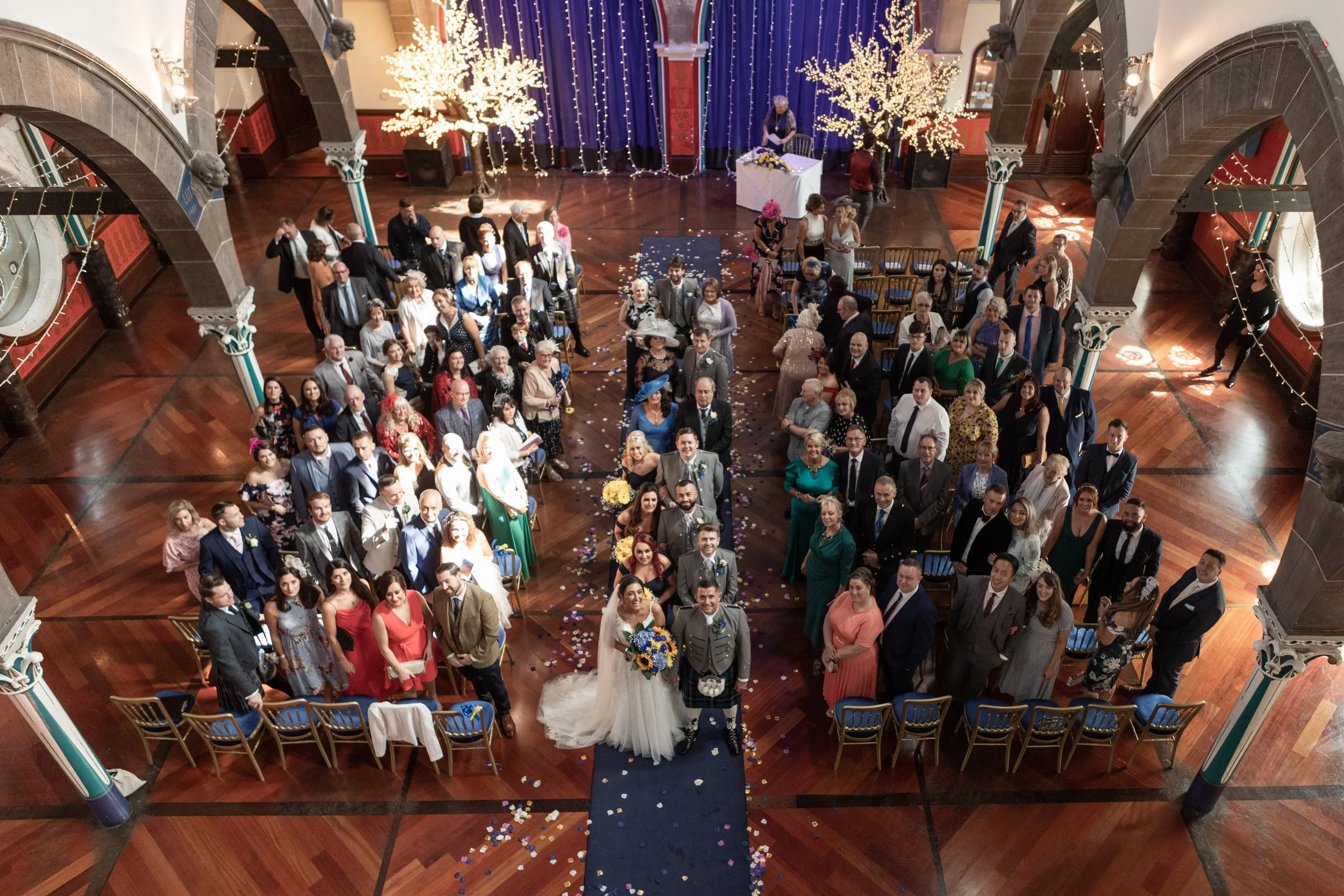 Wedding venue Glasgow House Oran Mor Glasgow