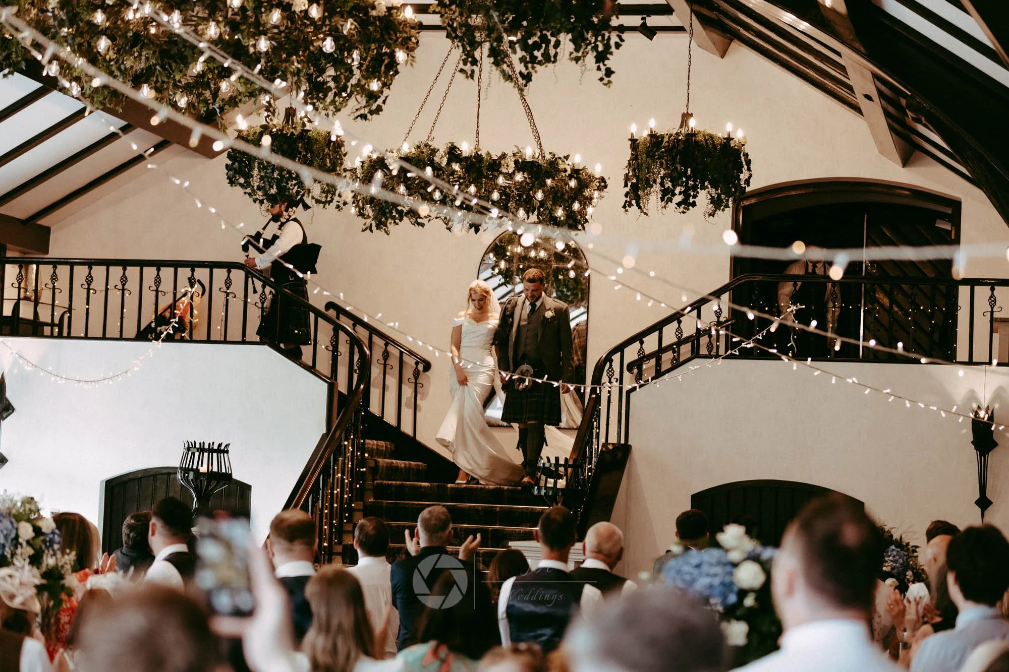Wedding photography Glasgow venue ceremony setting Brig o' Doon