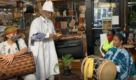 Menes De Griot & the Shanto Drummers